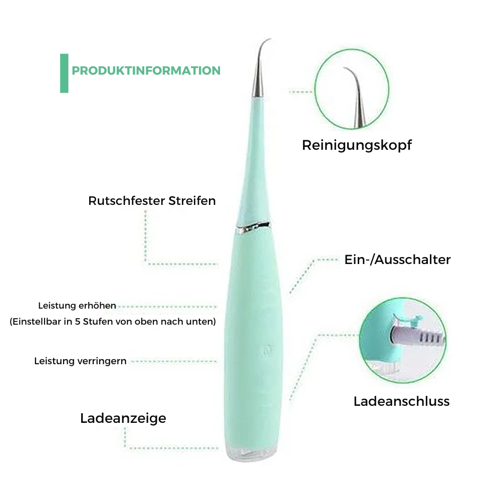 ORALBRIG - Ultraschall Zahnreinigungsstab